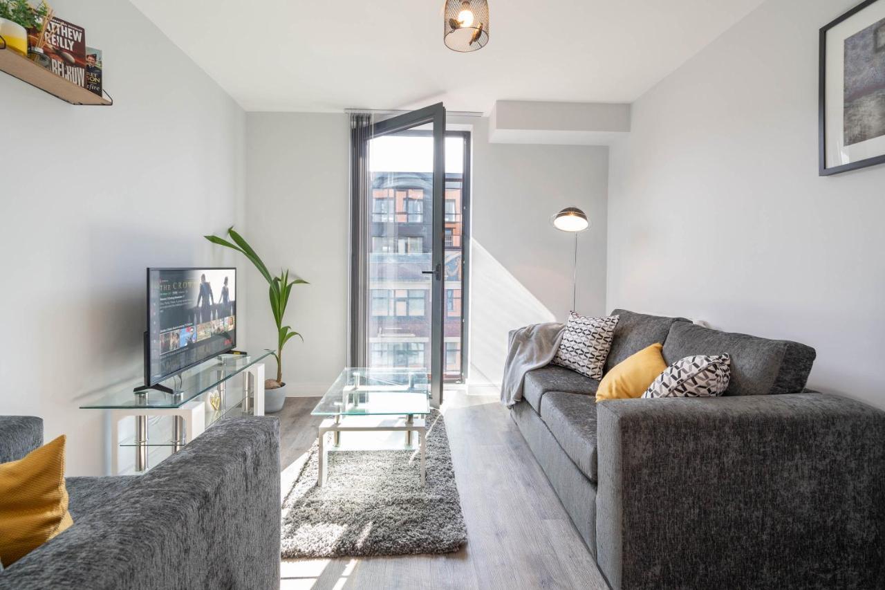 New Build - 2 Bed Snug Modern Apartment - Juliet Balcony - Roof Top Terrace - Digbeth, Birmingham City Centre - Free Netflix & Smart Tv 外观 照片