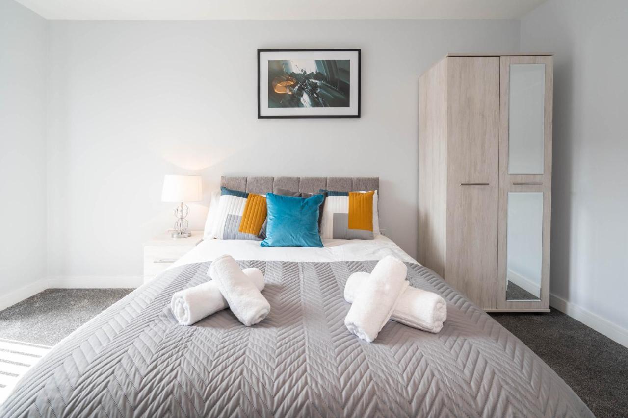 New Build - 2 Bed Snug Modern Apartment - Juliet Balcony - Roof Top Terrace - Digbeth, Birmingham City Centre - Free Netflix & Smart Tv 外观 照片